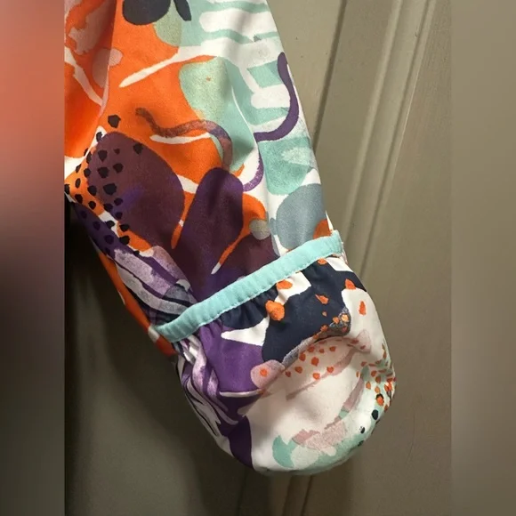 Roxy Girl Size 12 Months Dryflight Snowsuit Bunting Pre-owned - Picture 6 of 13